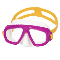 Máscara de natación de color rosa, ideal para jóvenes nadadores