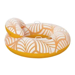 Bestway 43643 Flotador Hinchable con Respaldo, perfecto para días de verano en la piscina