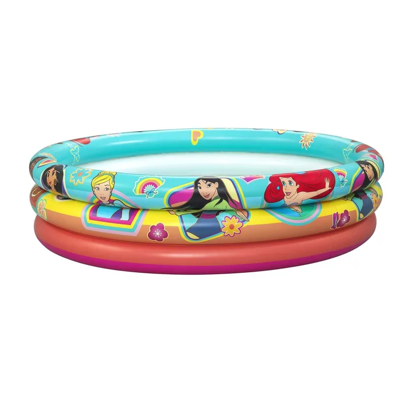 Piscina hinchable 122 x 30 cm, colorida y atractiva, ideal para niños