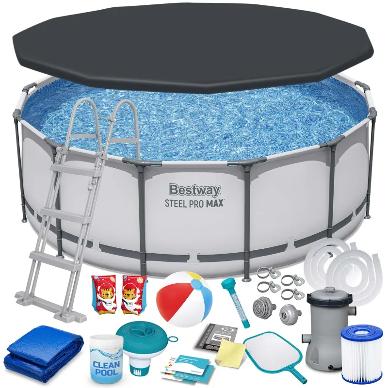 Piscina de jardín 396 x 122 cm, perfecta para disfrutar al aire libre, Bestway 5618W