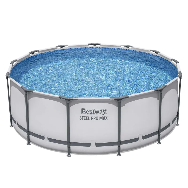 Piscina de jardín 396 x 122 cm, perfecta para la diversión de verano al aire libre