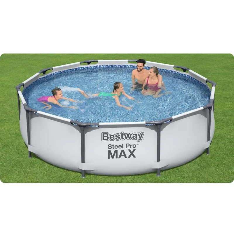 Piscina desmontable 305 x 76 cm, perfecta para niños, diversión en el jardín