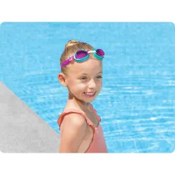 Gafas de natación con correa cómoda, ideales para niños