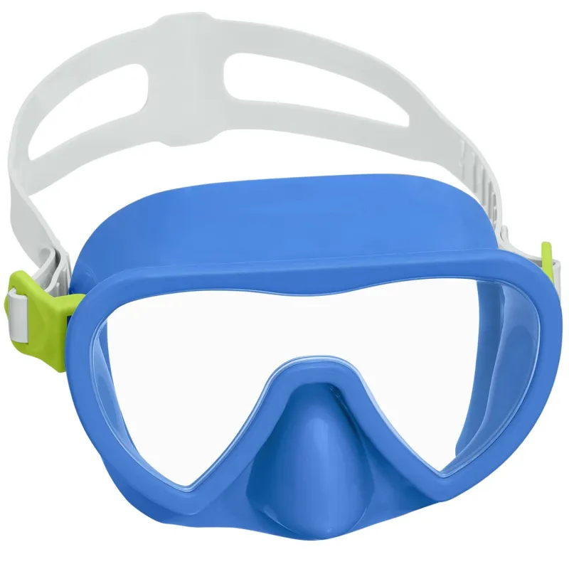 Máscara de natación azul Bestway 22057, perfecta para juegos acuáticos y diversión en la piscina