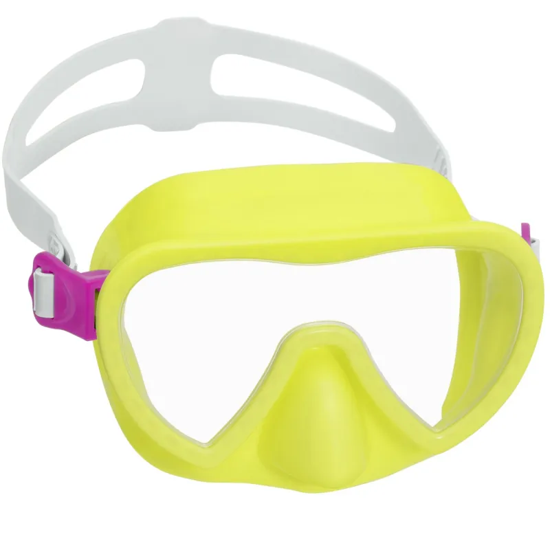 Máscara de natación amarilla Bestway 22057, perfecta para divertirse en el agua