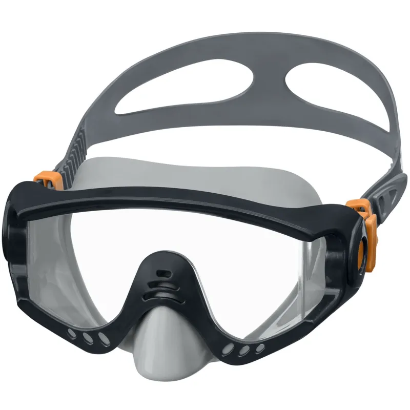 Bestway 22044 máscara de buceo negra, ideal para niños y adultos