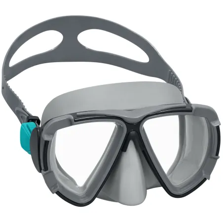 Máscara de natación gris Bestway 22052, ideal para actividades acuáticas
