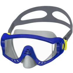 Máscara de natación azul, ideal para enseñar a los niños a nadar