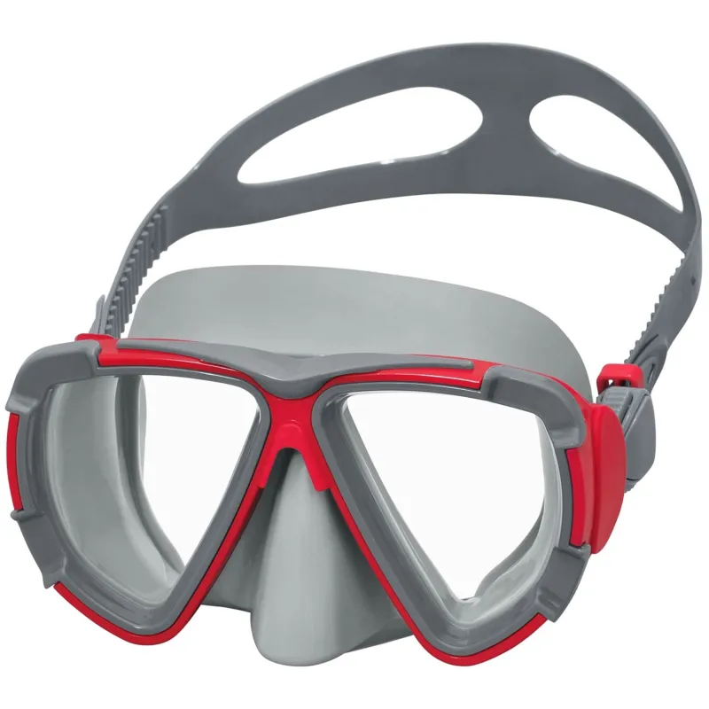 Máscara de natación roja Bestway 22052, perfecta para niños y adultos