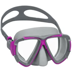 Máscara de natación púrpura Bestway 22052, ideal para juegos acuáticos y natación