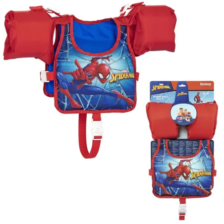 Chaleco de aprendizaje de natación Spider-Man 98795, diseño vibrante, ayuda para niños, Manguitos y ayudas para nadar