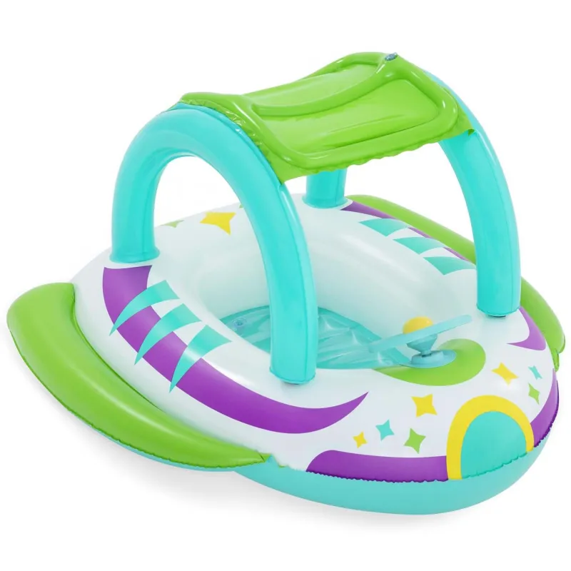 Material PVC duradero, fácil de limpiar, ideal para la playa