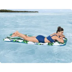 Colchón hinchable de natación Bissful Drifter, perfecto para relajarse en el agua