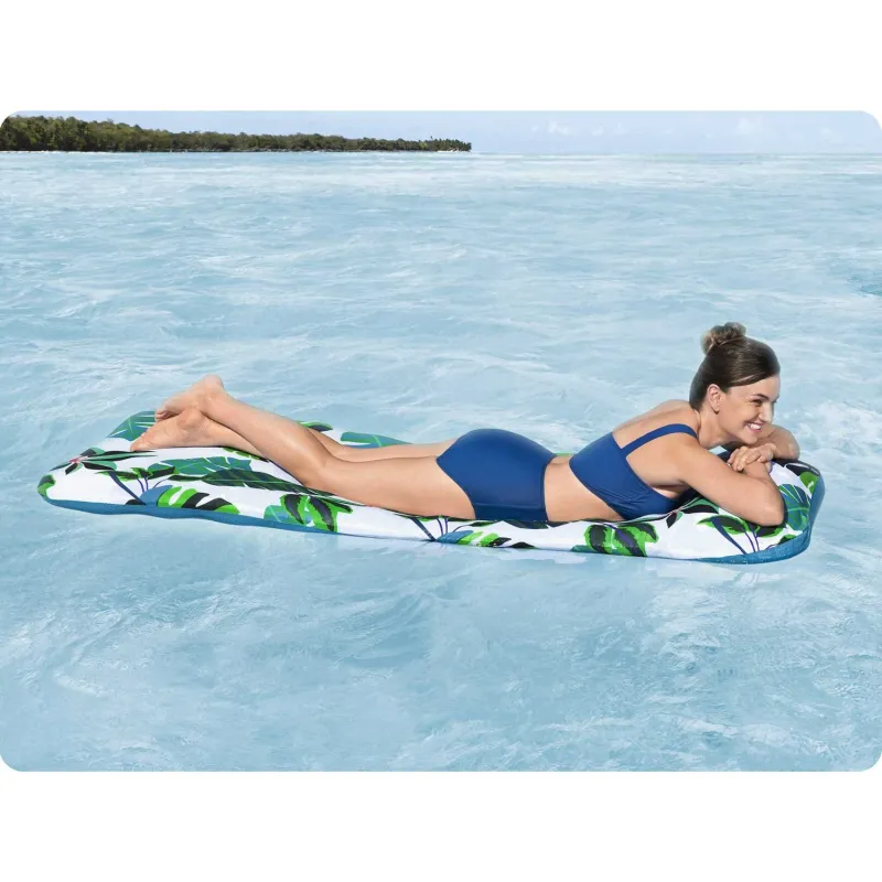 Colchón hinchable de natación Bissful Drifter, perfecto para relajarse en el agua