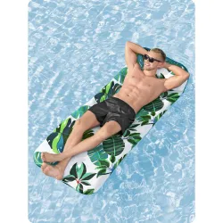 Colchón hinchable de natación Bissful Drifter, ideal para jardín y playa