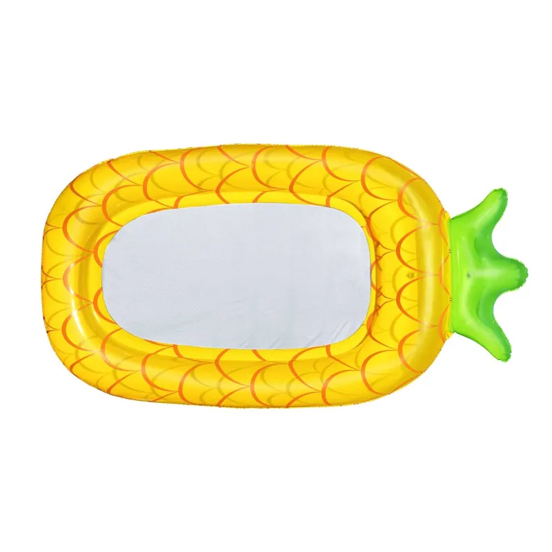 Colchón hinchable piña, perfecto para disfrutar en la piscina