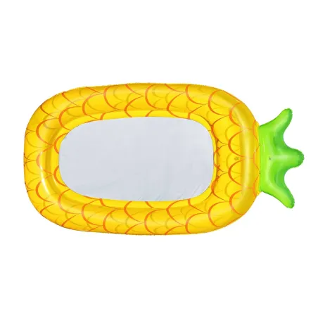 Colchón hinchable piña, perfecto para disfrutar en la piscina
