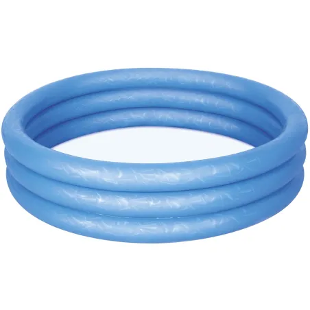 Piscina hinchable 122 x 25 cm azul, perfecta para la diversión veraniega