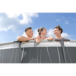 Piscina de jardín de 457 cm, perfecta para la diversión de los niños