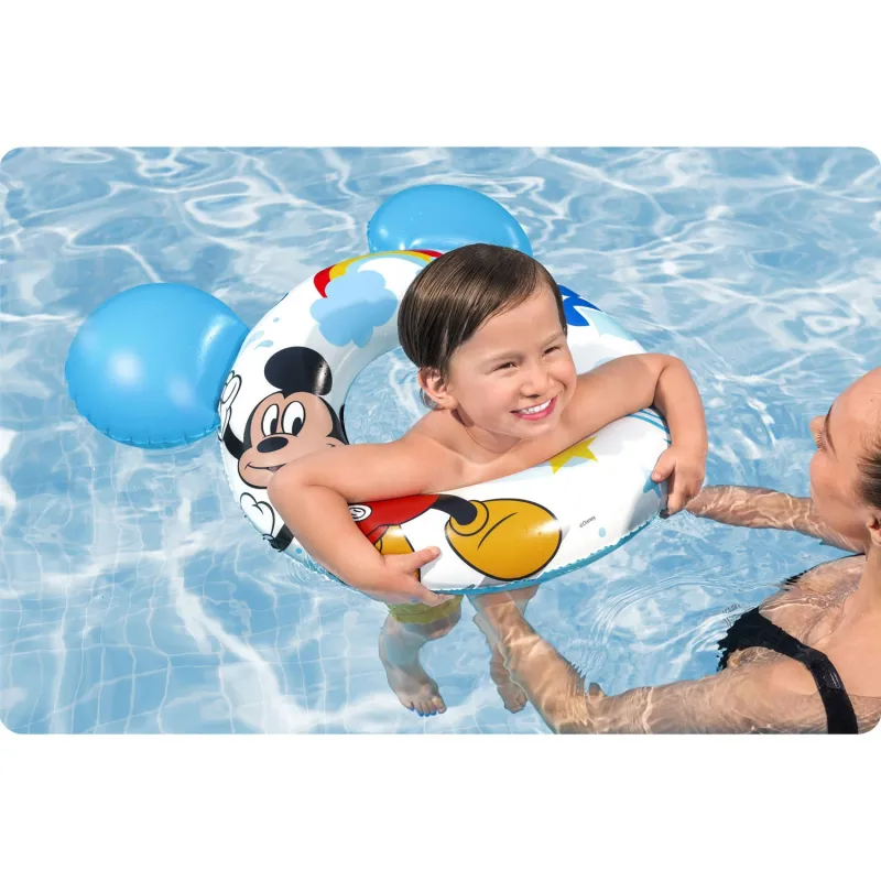 Flotador Mickey, 76 cm, seguro para niños en el agua