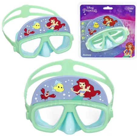 Máscara de natación Ariel para niños Bestway 9103D, juguete acuático colorido