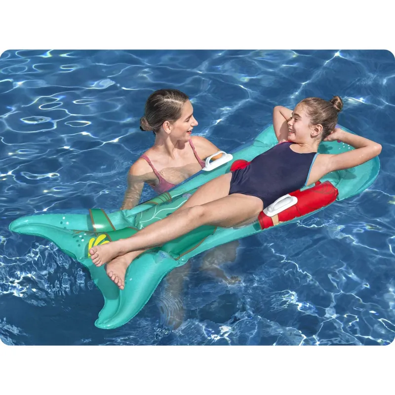 Colchón hinchable de natación Ariel Bestway 9101F, ideal para diversión en la playa y piscina