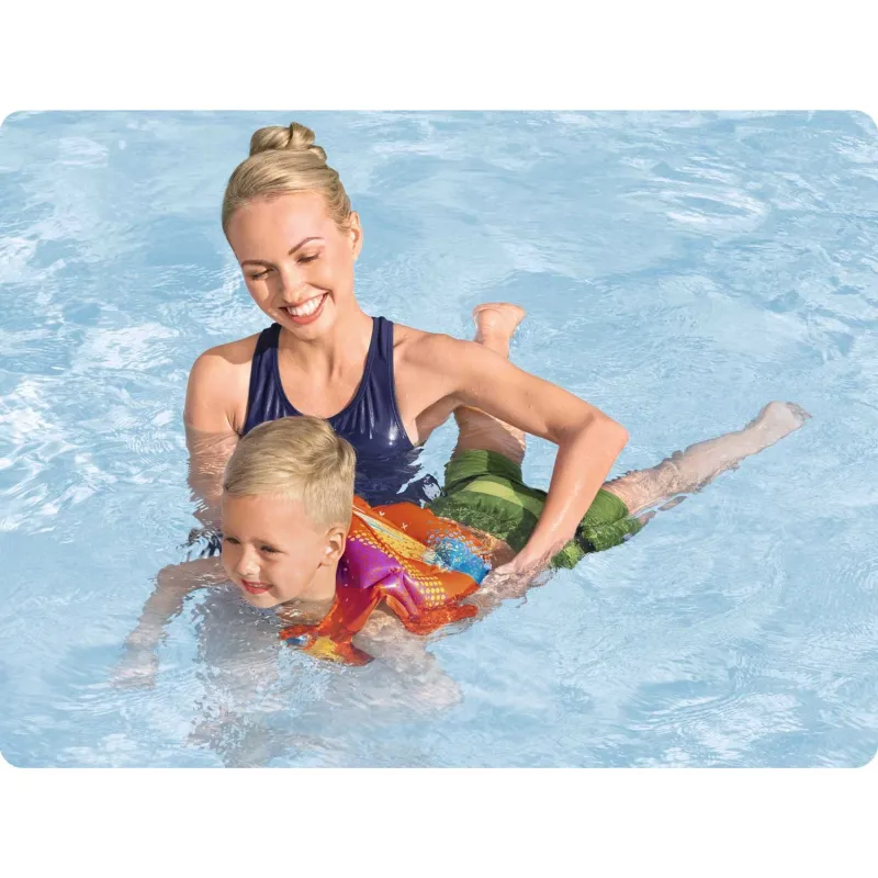 Chaleco de Natación Infantil Bestway 32272, divertido para jugar en el agua, perfecto para pequeños nadadores