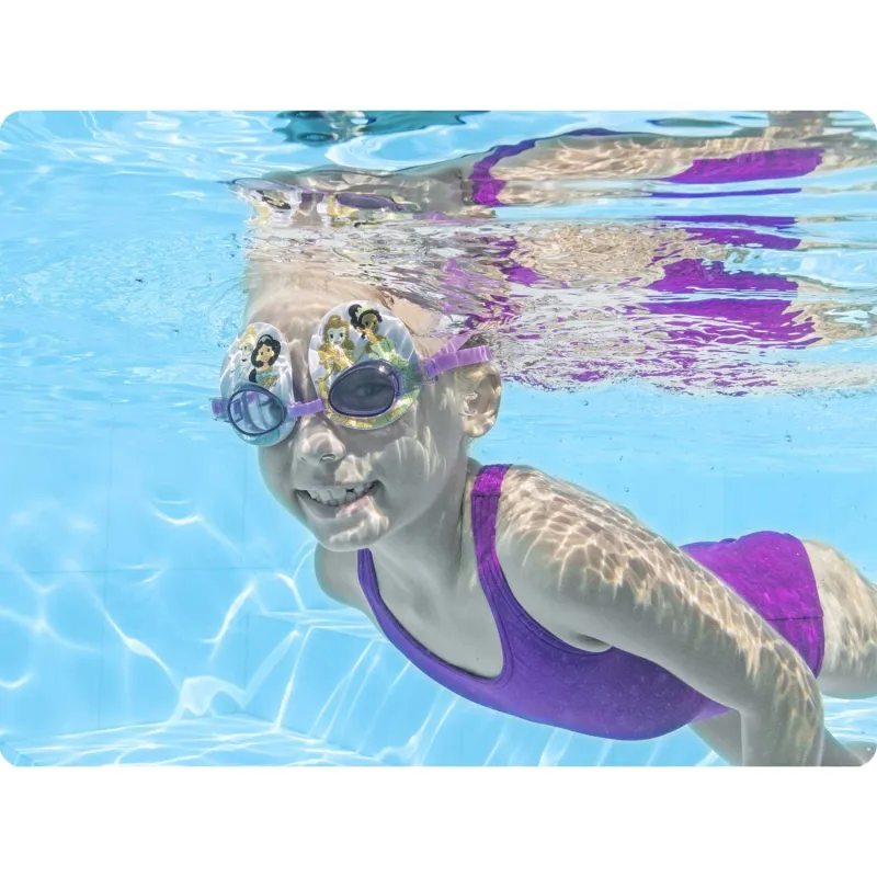 Gafas de natación con diseño de Princesa, ideales para pequeños amantes del agua