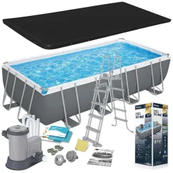 Piscina de Jardín con Marco 549 x 274 x 122 cm 12in1 Bestway 56465