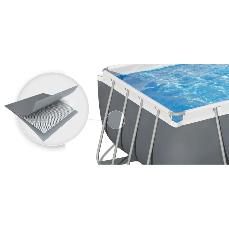 Fácil de montar piscina de jardín 549 x 274 x 122 cm