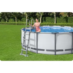 Piscina de jardín 549 x 274 x 122 cm, ideal para juegos infantiles