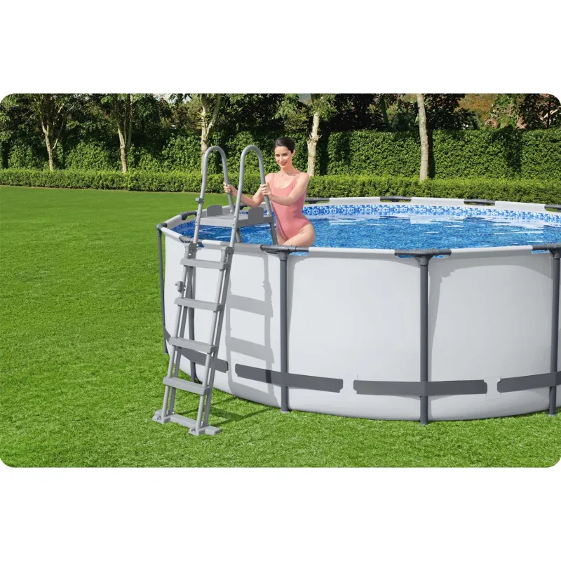 Piscina de jardín 549 x 274 x 122 cm, ideal para juegos infantiles