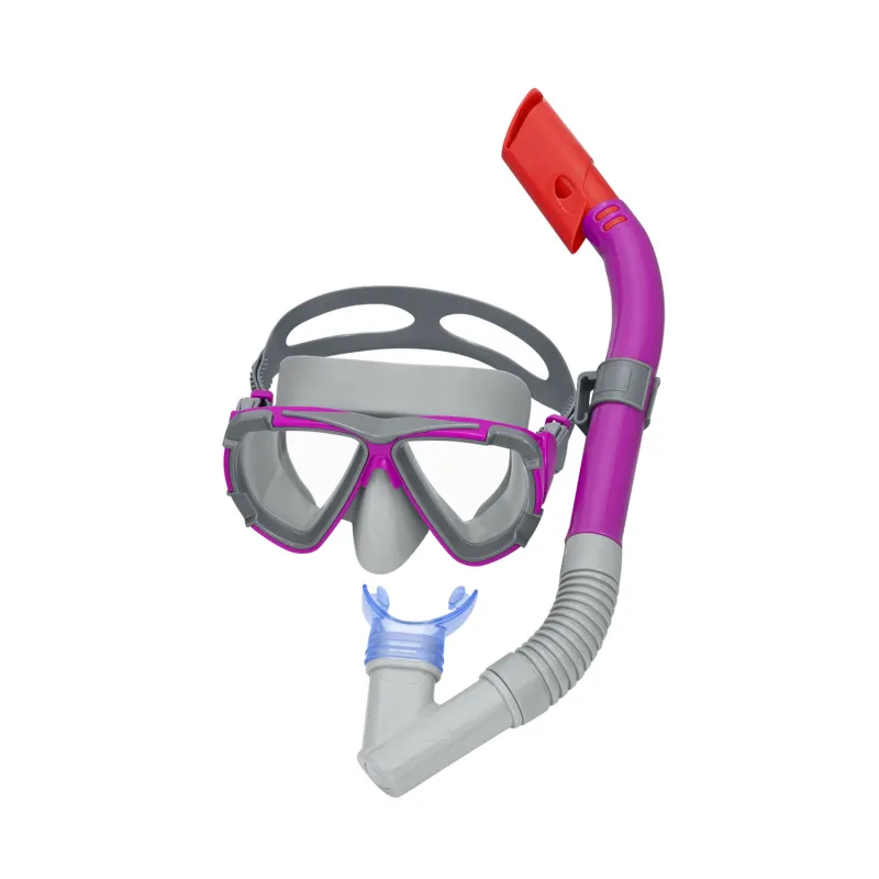 Conjunto de buceo púrpura Bestway 24029, adecuado para niños y adultos