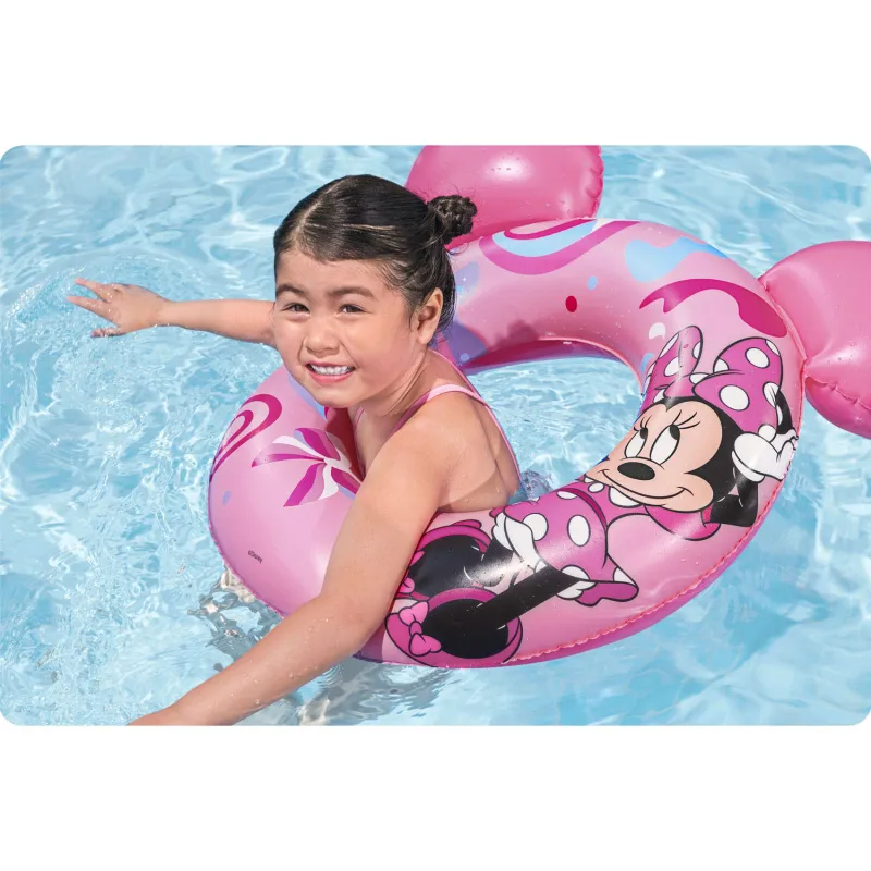 Flotador Minnie 76 cm, ideal para juegos en el agua y actividades en la piscina