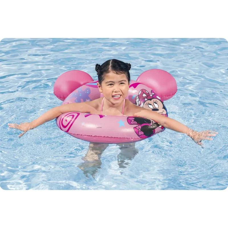 Flotador Minnie 76 cm, ideal para uso en la playa y la piscina
