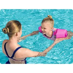 Chaleco de natación Minnie, color rosa, ideal para la piscina
