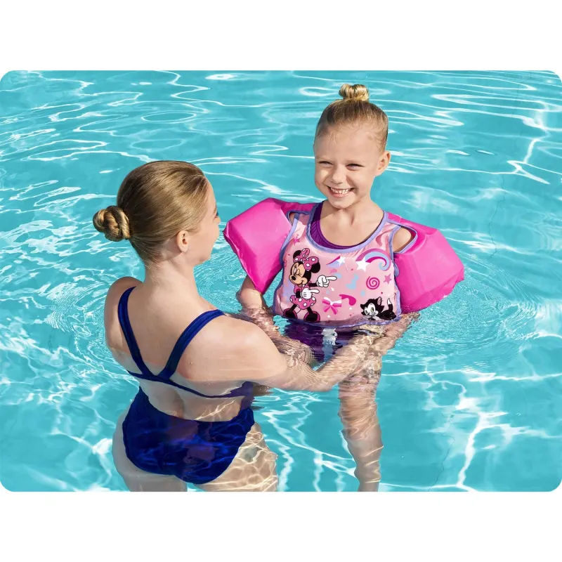 Chaleco de natación Minnie, ideal para juegos en el agua y clases de natación
