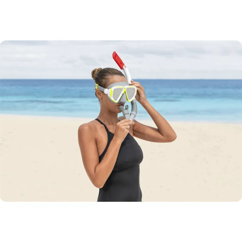 Juego de buceo con accesorios, ideal para vacaciones junto al agua