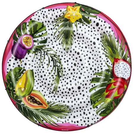 Bestway 43720 Isla Hinchable de Frutas Flotante, juguete acuático vibrante