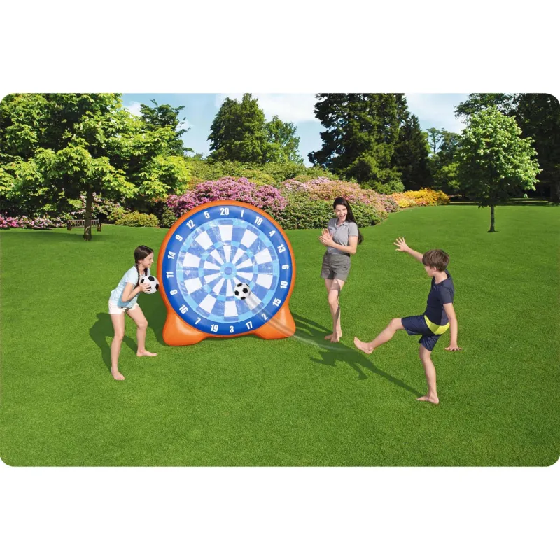 Portería de Fútbol Hinchable Bestway 52307 para el juego activo al aire libre de los niños