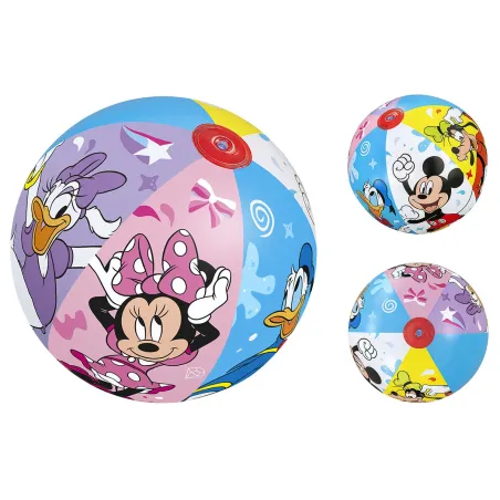 Pelota de Playa Mickey y Amigos 51 cm, colorida pelota inflable