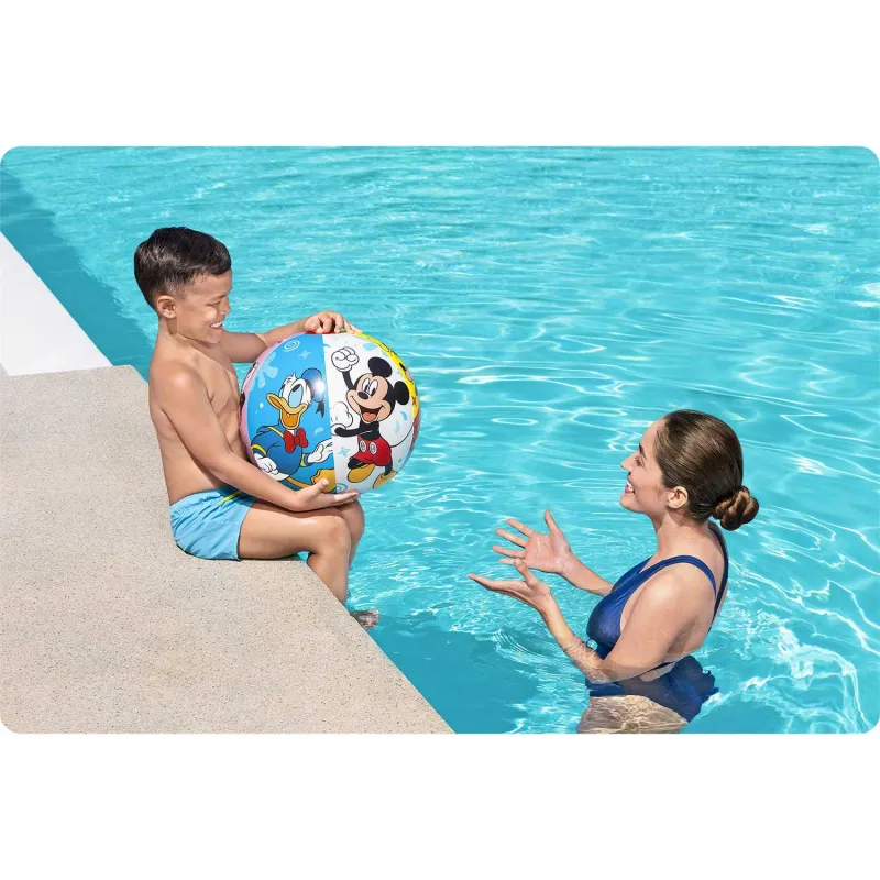 Diversión en el jardín con pelota de playa 51 cm Mickey y Amigos