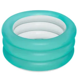 Piscina hinchable turquesa - elegante adición a tu jardín