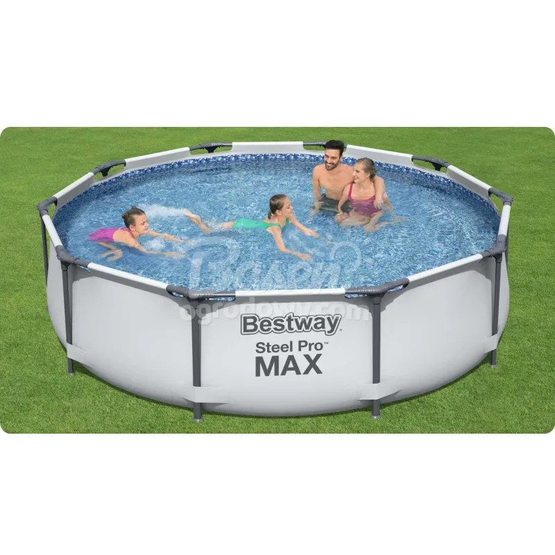 Bestway 56408 piscina de jardín 305 x 76 cm 17-en-1, perfecta para diversión veraniega en el jardín