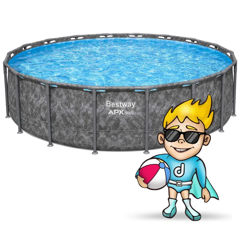 Diseño elegante para piscina 549 x 132 cm, ideal para exteriores