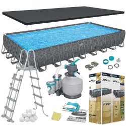 Bestway 561KJ Piscina de Jardín 956 x 488 x 132 cm 11en1