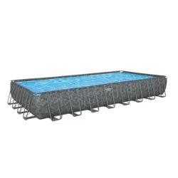 Bestway 561KJ Piscina de Jardín 956 x 488 x 132 cm 11en1, elegante adición a tu jardín