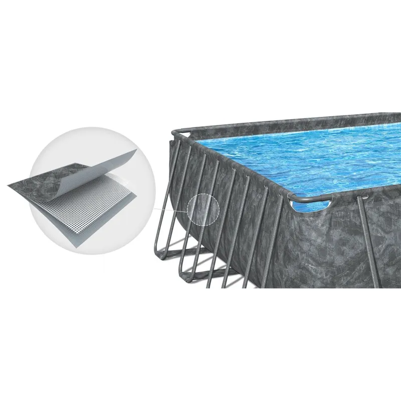 Bestway 561KJ Piscina de Jardín 956 x 488 x 132 cm 11en1, perfecta para la diversión familiar