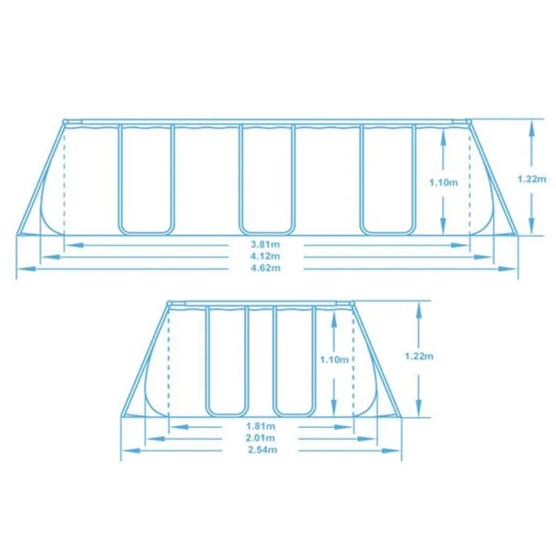 Piscina de jardín perfecta para relajarse Bestway 56456N