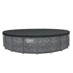 Fácil de montar piscina de jardín 610x132 cm, ideal para niños
